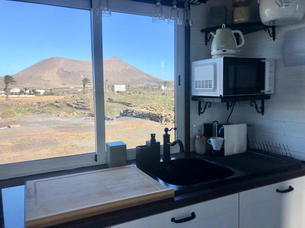 Tinyhouse Luna With Ac, Bbq And Beautiful View La Vegueta Exteriör bild