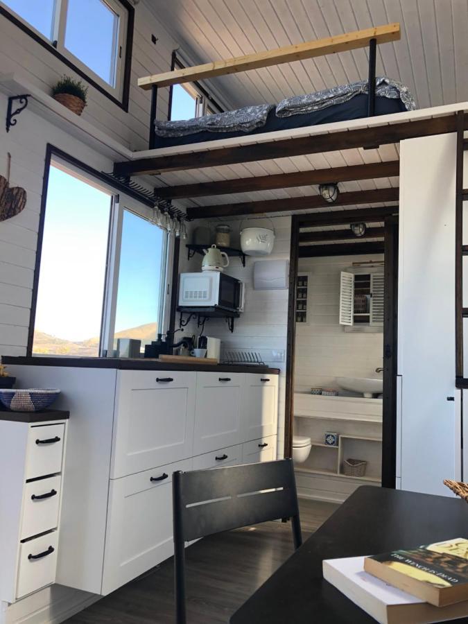 Tinyhouse Luna With Ac, Bbq And Beautiful View La Vegueta Exteriör bild