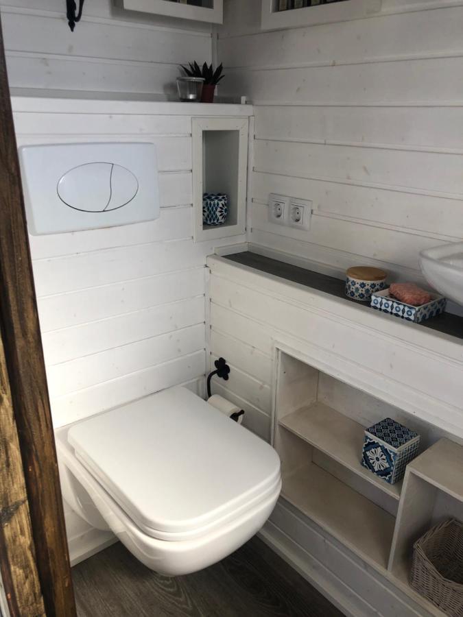 Tinyhouse Luna With Ac, Bbq And Beautiful View La Vegueta Exteriör bild