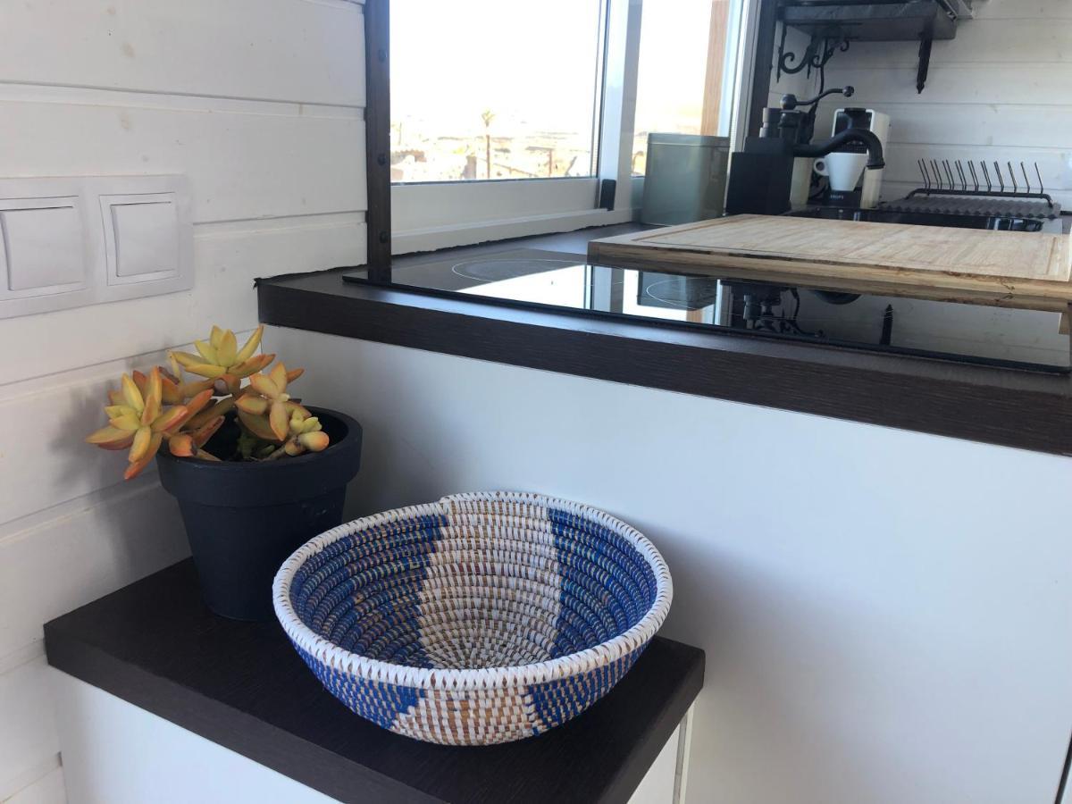 Tinyhouse Luna With Ac, Bbq And Beautiful View La Vegueta Exteriör bild